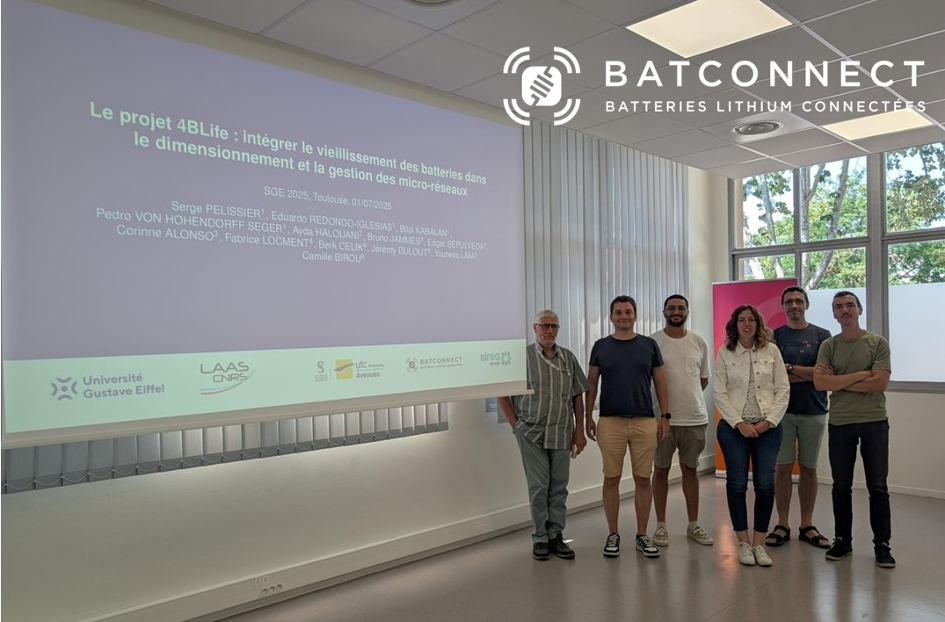 LA PARTICIPATION DE BATCONNECT AU PROJET 4BLIFE